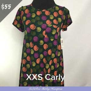 Lularoe Carly Dress - XXS - NWT